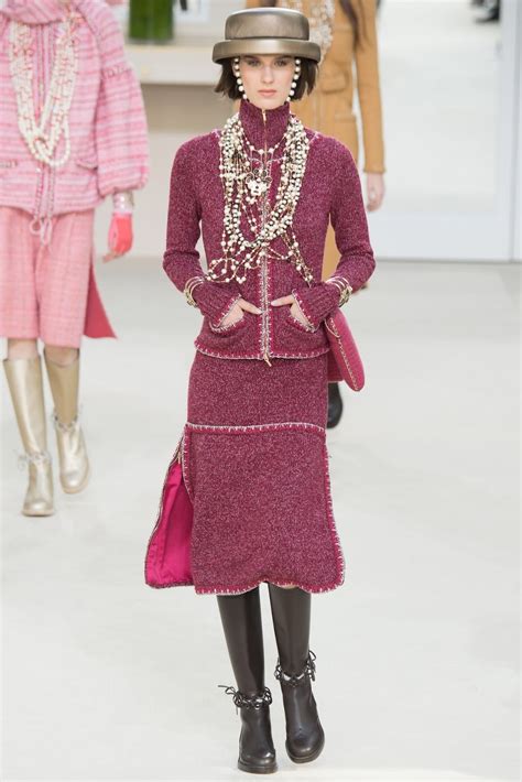 chanel pink dress winter 2016 17|chanel outlet dresses.